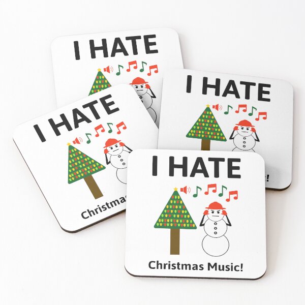 Item preview, I hate Christmas music  designed and sold by Rachel the Artist .