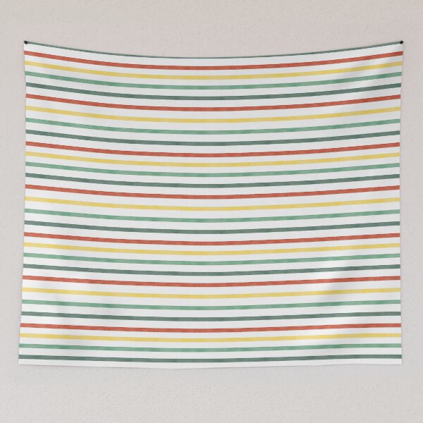 Item preview, Watercolour Stripes Christmas designed and sold by Stephanie McRae.