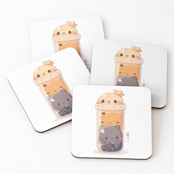 Aperçu de l'œuvre Boba Bubble Buddies II créée et vendue par LovelyPeel.