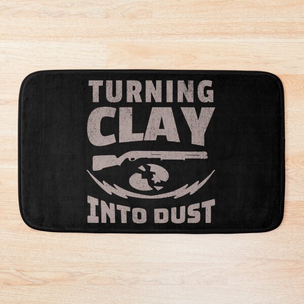 Item preview, Turning Clay Into Dust Skeet Shooting Trap Shooting Clay Pigeon Retro Vintage Style designed and sold by HosvPrint .s.