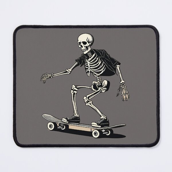 Item preview, Skateboarding Skelly designed and sold by cozyvintage.