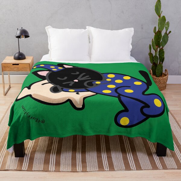 Item preview, Sleeping cat in pajama designed and sold by fluffyfamcraft.