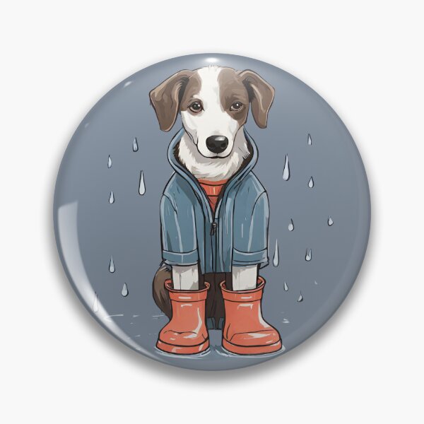 Item preview, Rainy Day Dog designed and sold by cozyvintage.