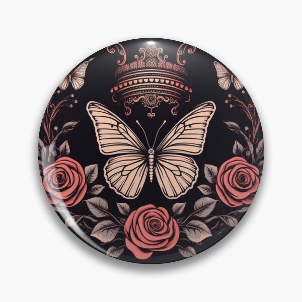Item preview, The Queen | Butterfly and roses designed and sold by Cris888.
