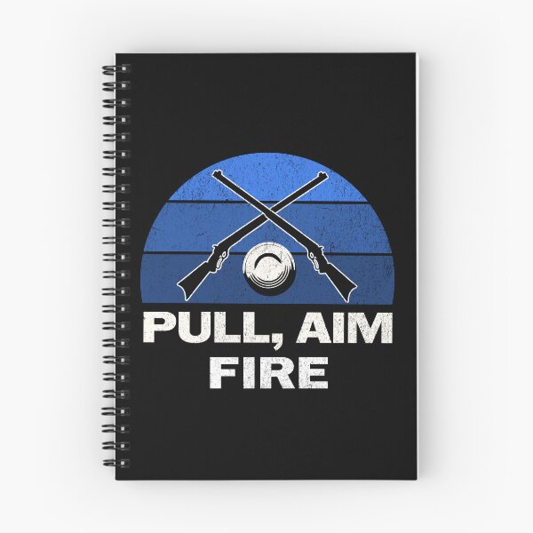 Item preview, Pull Aim Fire Skeet Shooting Trap Shooting Clay Pigeon Retro Vintage Style designed and sold by HosvPrint .s.