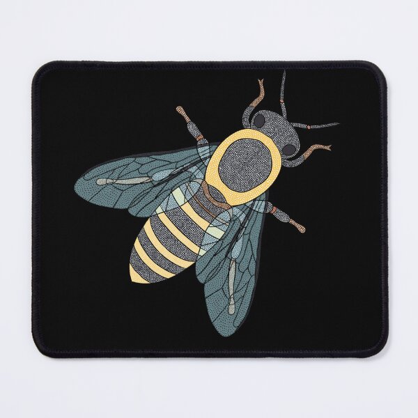 Item preview, Crochet Honeybee (black) designed and sold by 13mtm80-Designs.