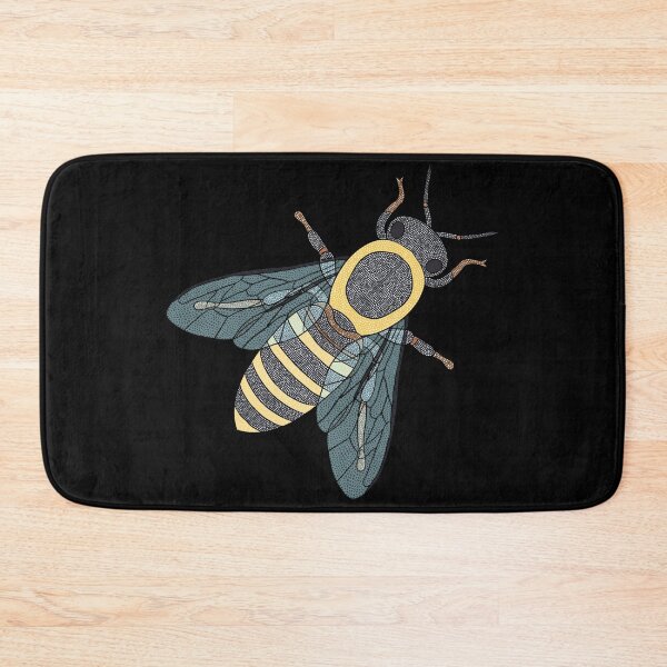 Item preview, Crochet Honeybee (black) designed and sold by 13mtm80-Designs.