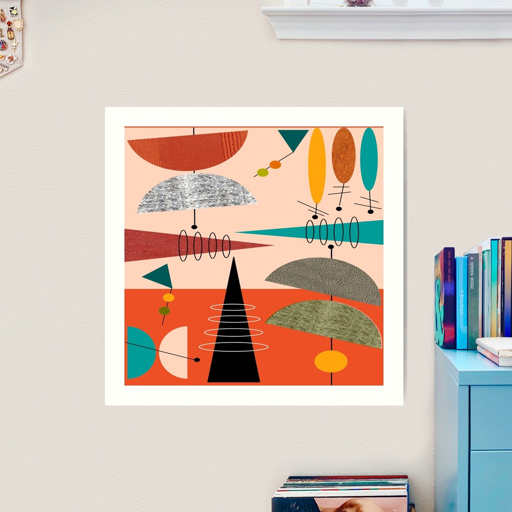 Mid-Century Modern Abstract #59