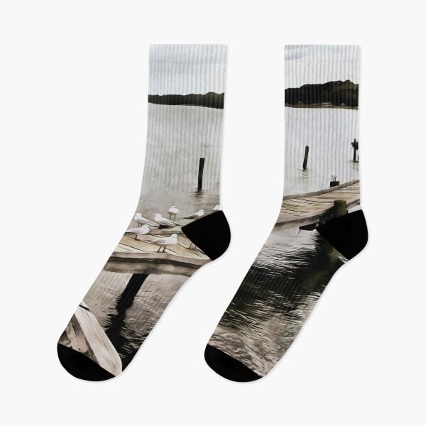 Item preview, Stocksom Old Jetty 1 designed and sold by Stocksom  Art Prints.