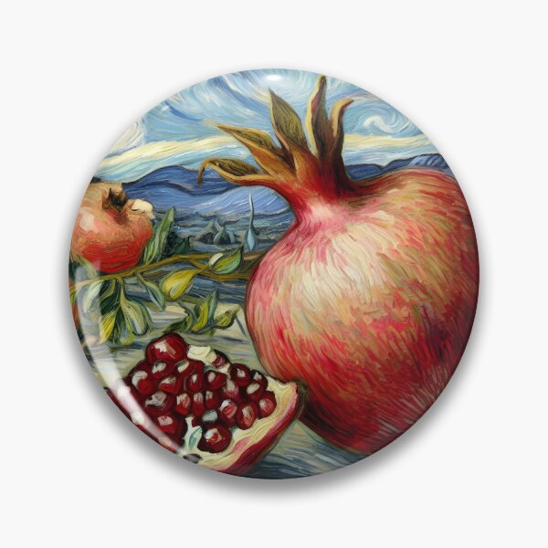 Artikelvorschau, Anar für Yalda im Van-Gogh-Stil – persisches (iranisches) Design entworfen und verkauft von Persian Pride Official.