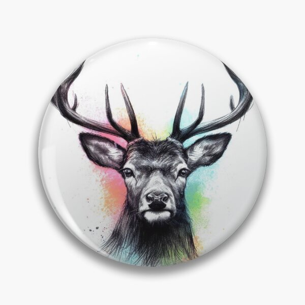 Item preview, deer face. designed and sold by growing-mom.