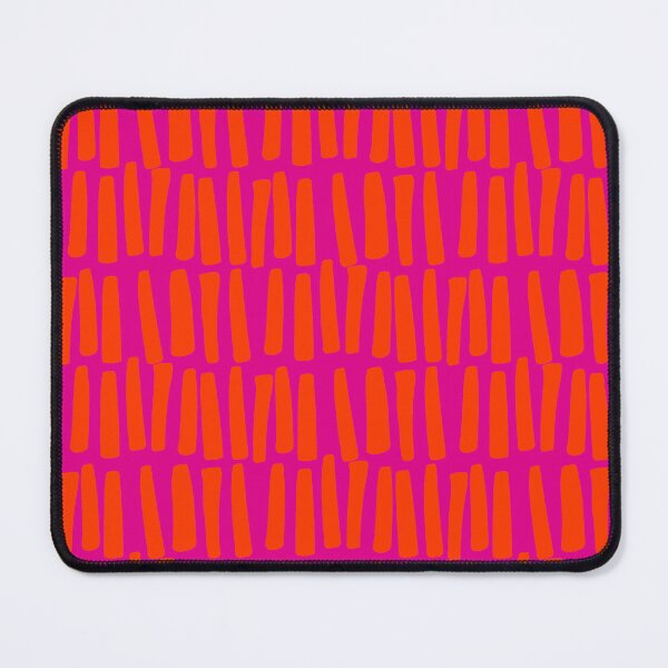 Item preview, All In a Row / Orange on Bright Pink designed and sold by Karen Anne Isaksen Glick.