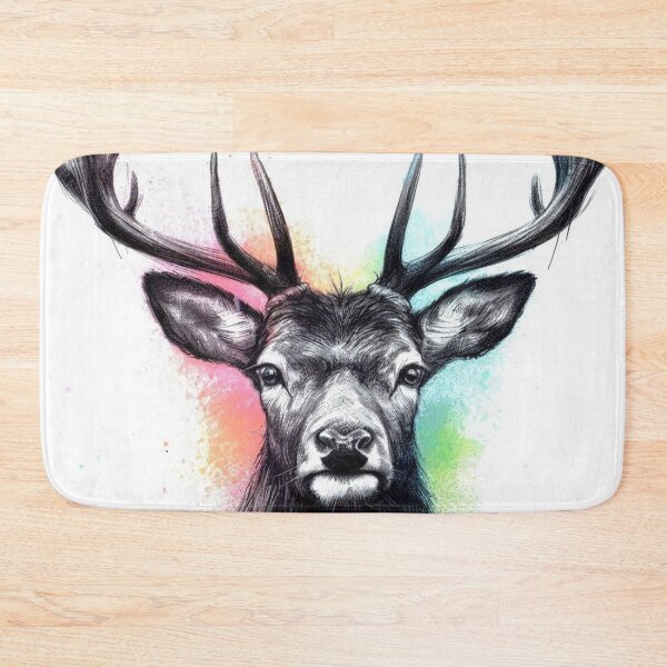 Item preview, deer face. designed and sold by growing-mom.