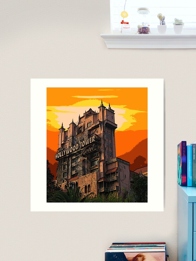 Tower Of Terror Disney Park Print Hollywood Studios Walt Disney World Wall  Art Disney Home Decor Canvas Print / Canvas Art by Buena Vista Gifts -  Pixels Canvas Prints