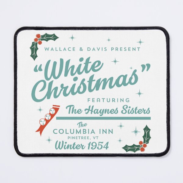 Item preview, White Christmas Ad designed and sold by Pop Culture Shirts.