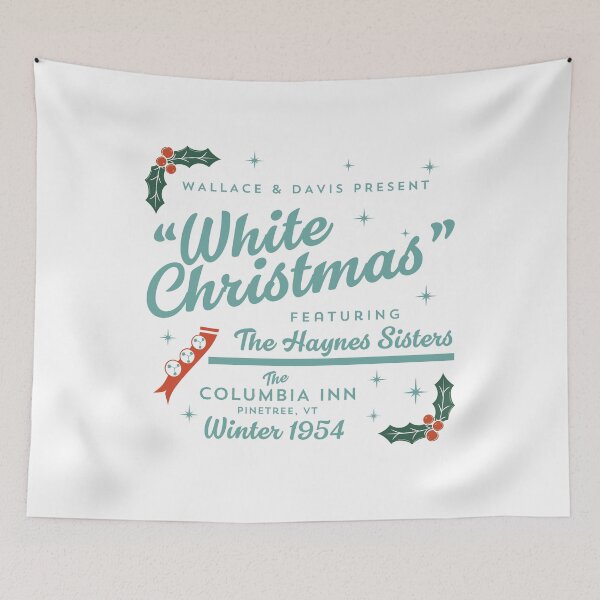 Item preview, White Christmas Ad designed and sold by Pop Culture Shirts.