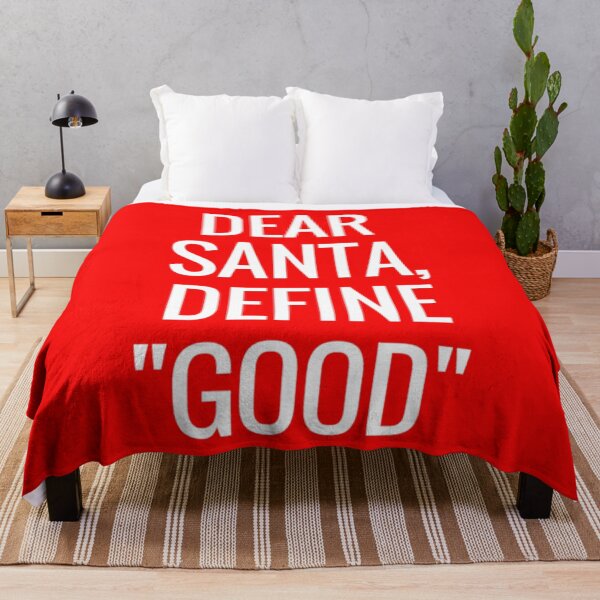 Item preview, Dear Santa, Define Good. Funny Christmas designed and sold by JellyBeenzz.