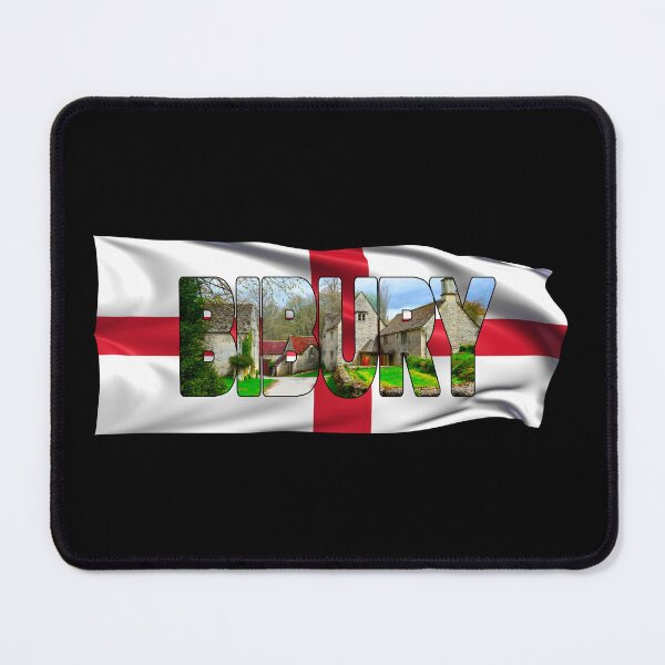 Item preview, BIBURY - Gloucestershire, England with Flag designed and sold by Adam Gormley.