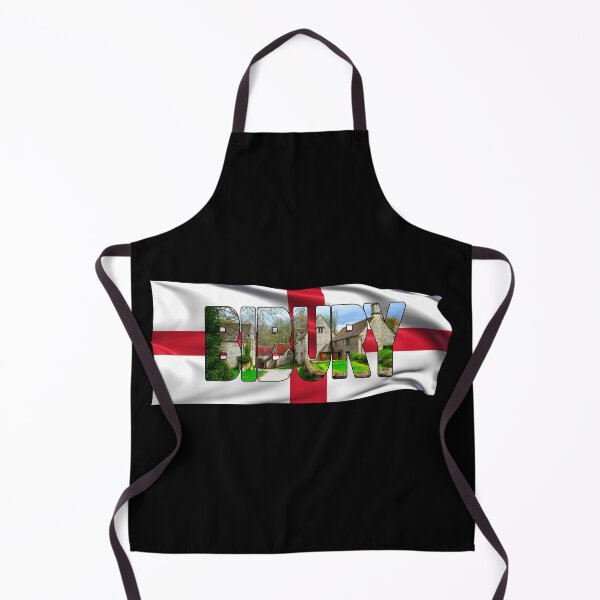 Item preview, BIBURY - Gloucestershire, England with Flag designed and sold by Adam Gormley.