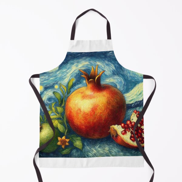 Item preview, Anar for yalda in Van Gogh style - Persian (iran) design designed and sold by Persian Pride Official.
