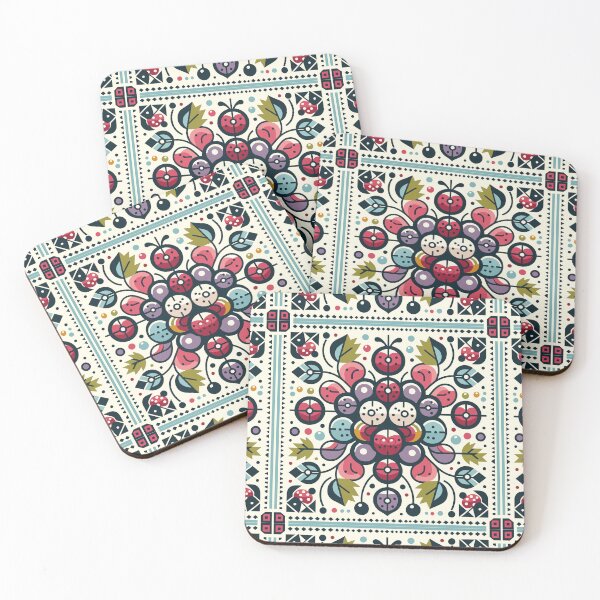 Item preview, Ornate Folk Art Symphony of grape designed and sold by kiokuso.
