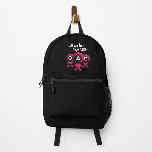 Squid Game NETFLIX TV series Black Origaudio online Press Promotional Backpack /Tote