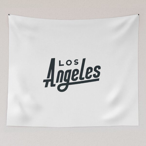 Item preview, Los Angeles - Minimalist Retro Typography Art designed and sold by Retro Travel Design.