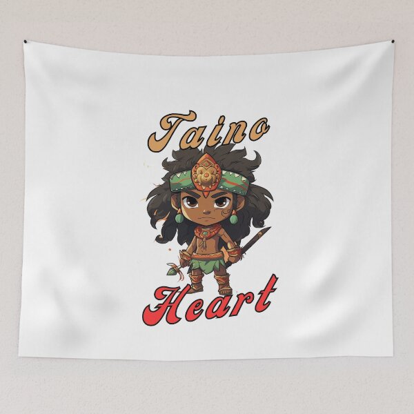 Item preview, Kawaii Taíno Heart designed and sold by Jerseysrd.