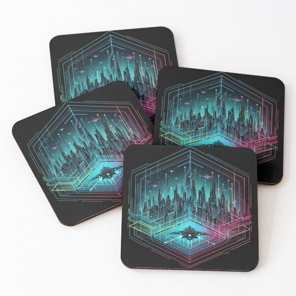 Item preview, Holographic City Display designed and sold by NeonNestAppr.