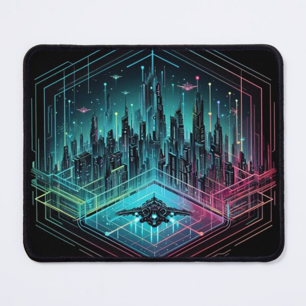 Item preview, Holographic City Display designed and sold by NeonNestAppr.