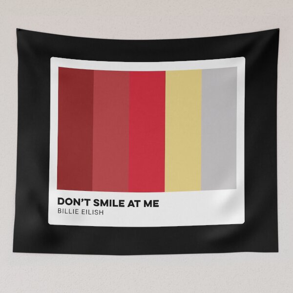 Item preview, Don't Smile At Me Color Palette Design designed and sold by Vuriah-Tee.