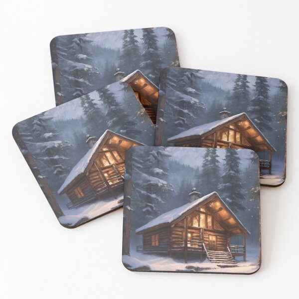 Item preview, Cozy Winter Cabin designed and sold by alw951.