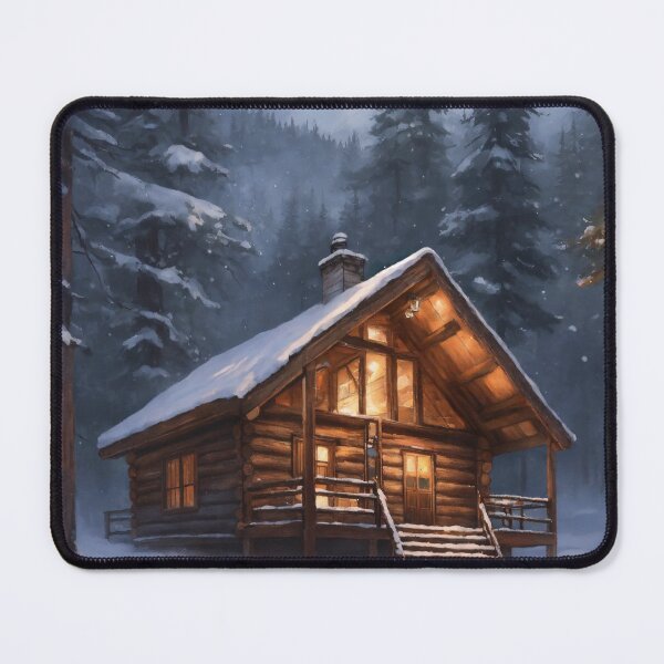 Item preview, Cozy Winter Cabin designed and sold by ALW951.