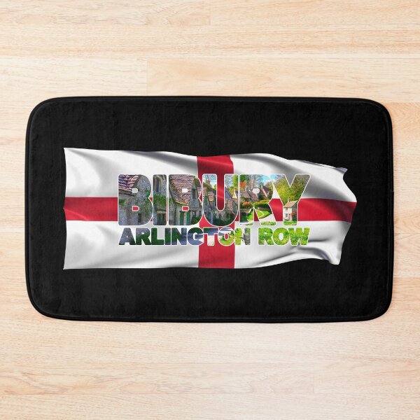 Item preview, BIBURY - Arlington Row, Gloucestershire, England w/ Flag designed and sold by Adam Gormley.