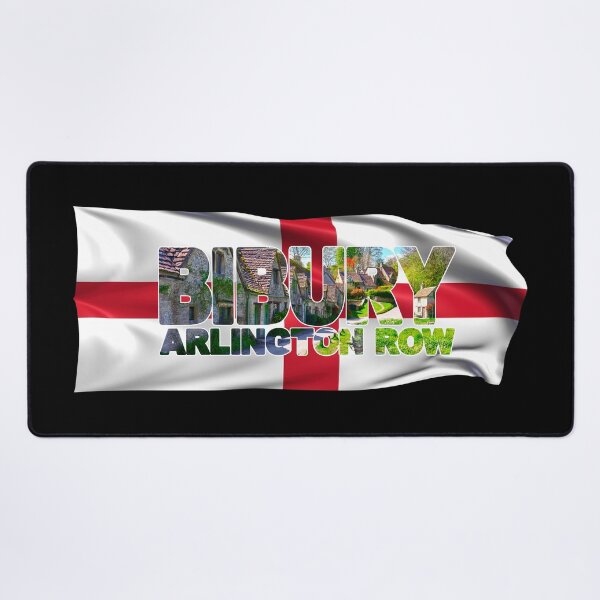 Item preview, BIBURY - Arlington Row, Gloucestershire, England w/ Flag designed and sold by Adam Gormley.