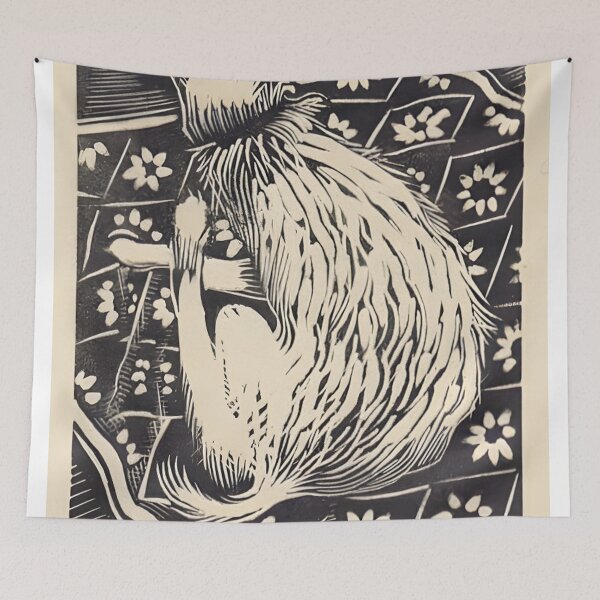 Item preview, Dog Scratching designed and sold by SusanGrondin.