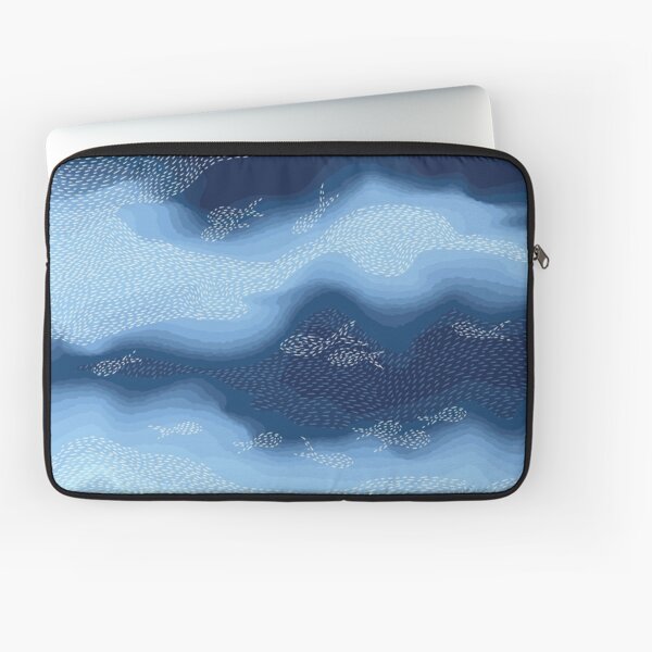 Sea - Fish in the blue Laptop Sleeve
