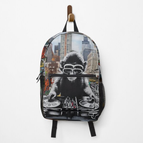 Item preview, DJ Monkey Stencil Graffiti designed and sold by Bomax121.