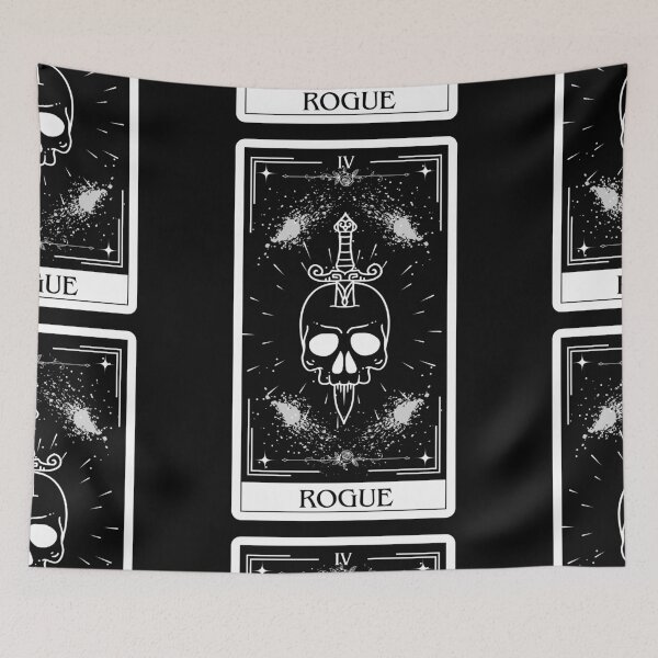 Item preview, Rogue Tarot Card D&D Nat 20 Dungeons & Dragons  designed and sold by JaeSlaysDragons.