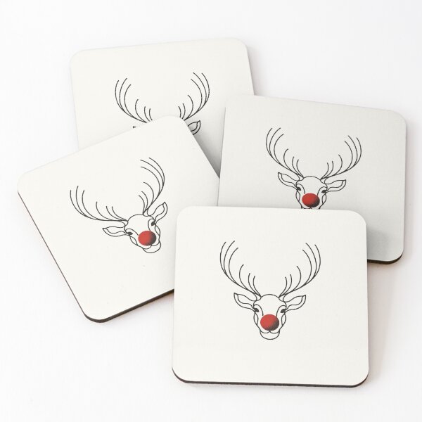 Item preview, Rudolph - Minimal Retro designed and sold by Retro Travel Design.