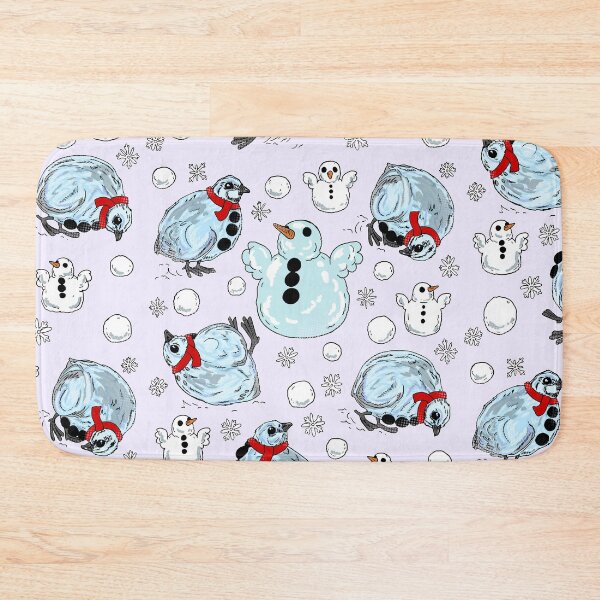 Item preview, Daytime Roly-Poly Snowball Quail & Snowquail Pattern designed and sold by Quail and Friends.