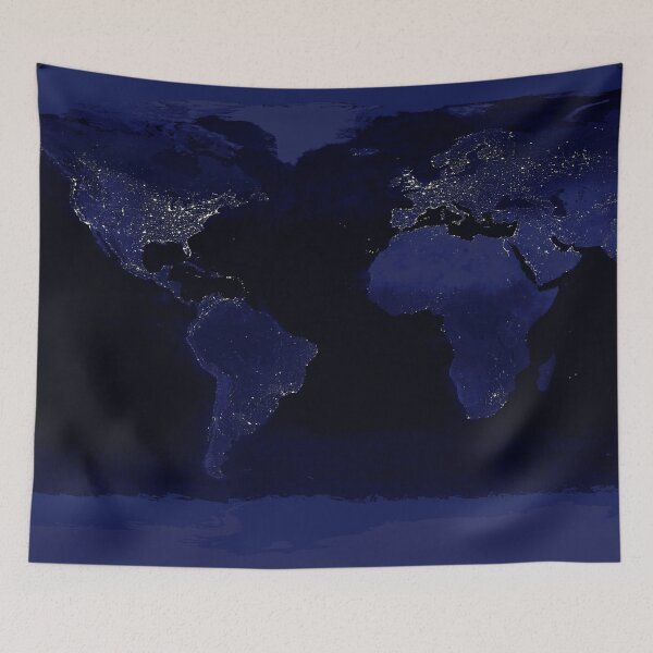 Item preview, Planet Earth at Night from Orbit designed and sold by allhistory.