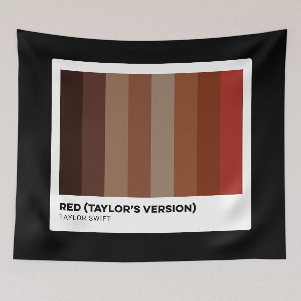 Item preview, Red (Taylor's Version) Color Palette Design designed and sold by Vuriah-Tee.