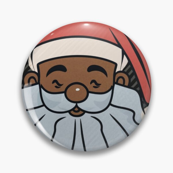 Item preview, Cultural Pride Black Santa Claus T-Shirt Sticker designed and sold by PedalPowerGFX.