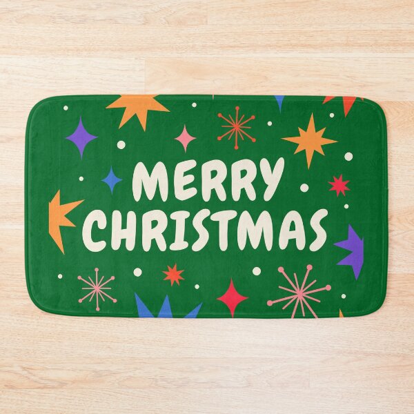 Item preview, Merry Christmas Colorful Stars Pattern designed and sold by MelTay21.