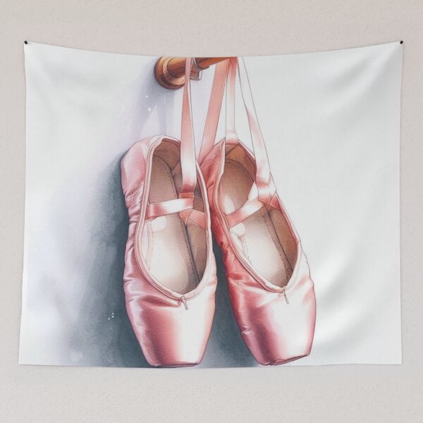 Aperçu de l'œuvre Une paire de ballerines. créée et vendue par growing-mom.