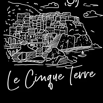 Aperçu de l'œuvre Le Cinque Terre Italy Europe Vacation Travel Le Cinque Terre Gear de DynamicDesign