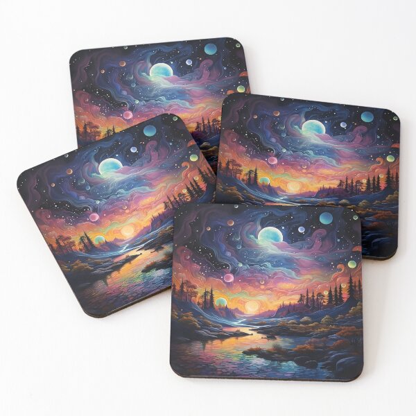 Item preview, Magic Color Flows - Mystic Night - Digital Art designed and sold by SnoopyTF.