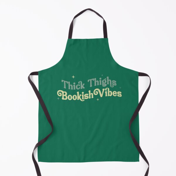 Item preview, Thick Thighs Bookish Vibes- Bookish Green Version designed and sold by The Bookworm Store.