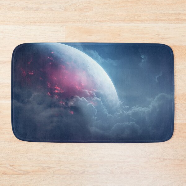 Item preview, Crimson Eclipse Over Neon Metropolis designed and sold by kaileena-ai.